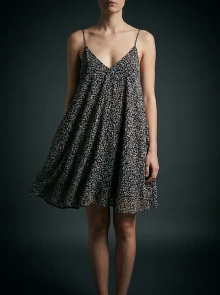 A floral sundress from the Wardrobe outfit catalog